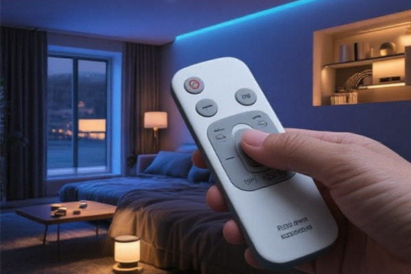 rf led remote control scene