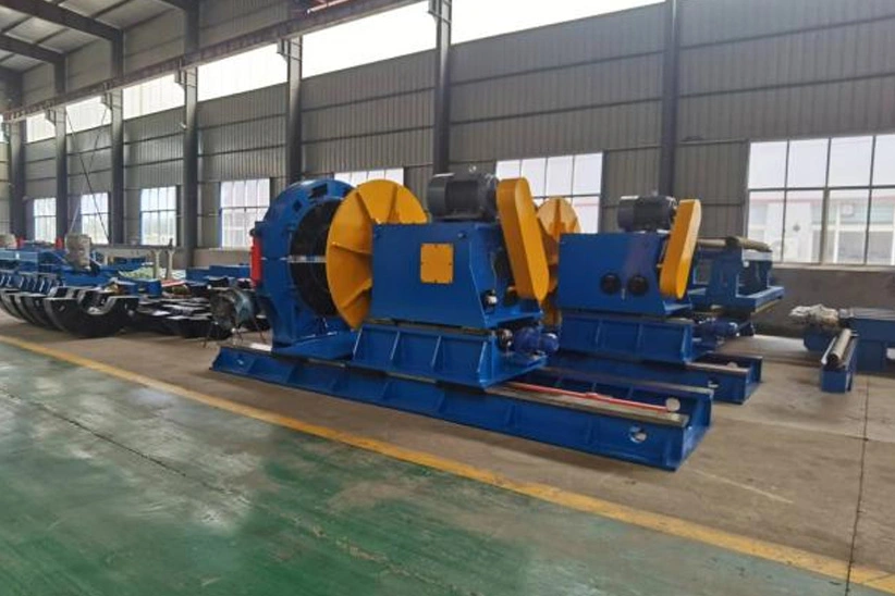 double station chamfering machine for steel pipe