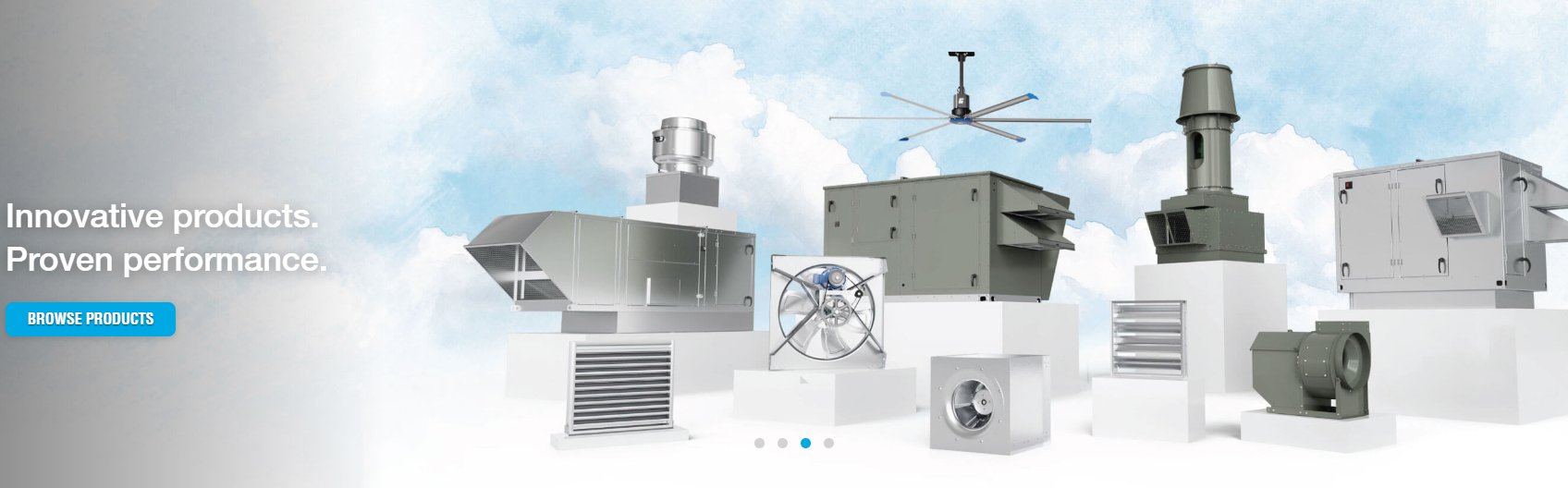 Greenheck industrial centrifugal fan manufacturer