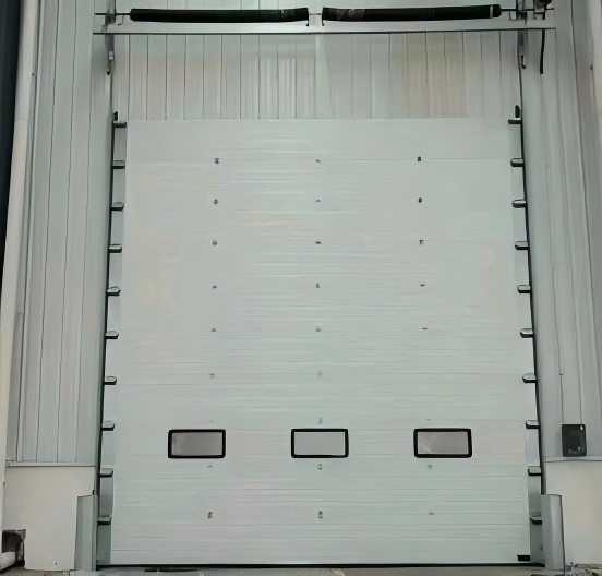 segmented lifting door