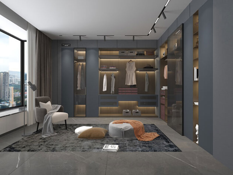 BAINENG Stainless Steel Wardrobe