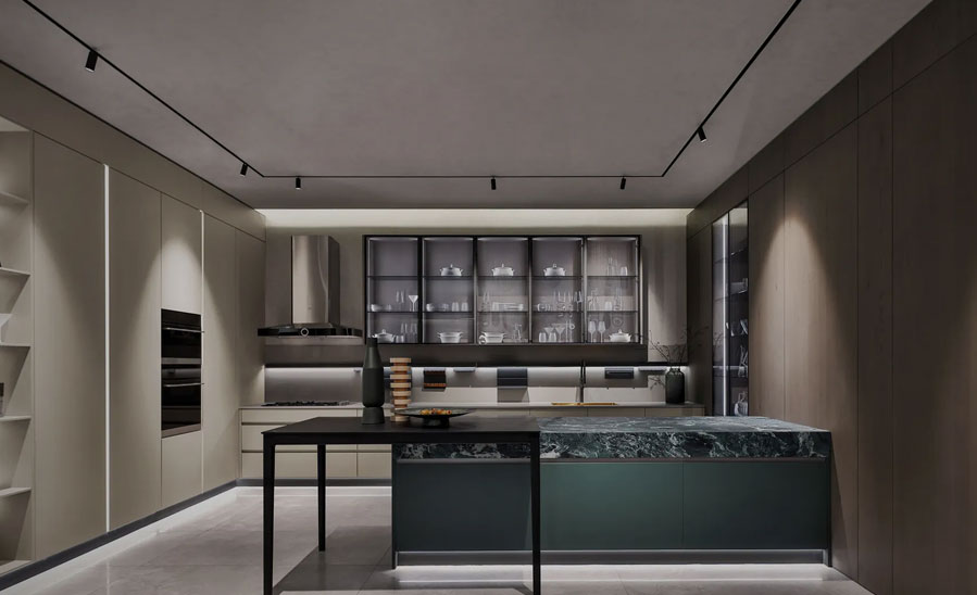 Modern Italian Style Kitchen Cabinets