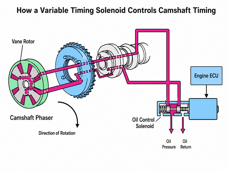 how a variable timing solenoid controls camshaft timing.jpg
